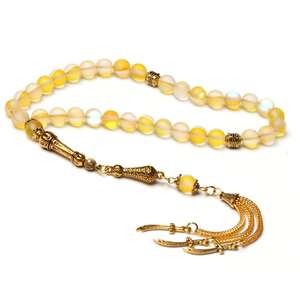 Cuentas de Tasbih Vintage de Alta Calidad, Accesorio de Oración Elegante y Unisex para el Islam Clásico - Product Image 1