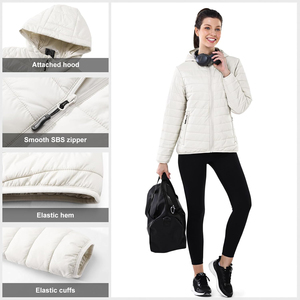 Veste matelassée respirante pour femme Manteau d'hiver léger avec doublure isolée 2026 - Product Image 3