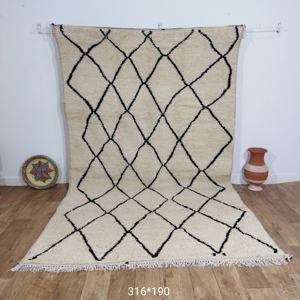 Moroccan Handmade Wool <b>Rugs</b> Authentic Berber Carpets Natural Wool Artisan Craftsmanship customize size and colors high quality - Product Image 3