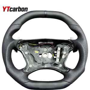 Volant en fibre de carbone LED YTcarbon pour E <span class=keywords><strong>SL</strong></span> CLS <span class=keywords><strong>350</strong></span> E550 SL55 SL63 E63 W211 R230 W211 C209 C219 W463 E230 AMG - Product Image 4
