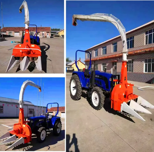 Mini cosechadora de forraje pequeña con componente de núcleo de motor para cultivo de cabras lecheras, granos, arroz, maíz, cacahuete, cosecha en espacios pequeños - Product Image 4