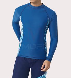 New Arrival 2024 Customized <b>Men's</b> <b>Rash</b> <b>Guard</b> Reasonably Priced Quick Dry Compression Gym Fitness T-Shirt Plain Sport Style MMA - Product Image 4