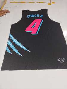 Camiseta de Baloncesto Reversible y Transpirable con Estampado, Corte Atlético, Ligera, de Malla, Sin Mangas, Personalizable para Partidos y Entrenamientos - Product Image 5