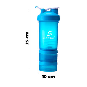 Shaker per Proteine Sportive da 500ML in 4 Colori, Bottiglie Sportive Premium per Bevande Proteiche Pronte all'Uso - Product Image 6