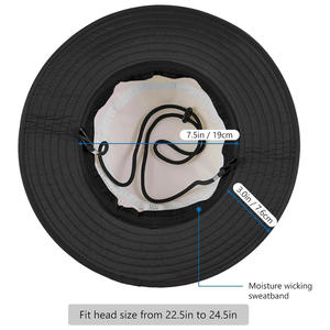 Chapeaux seau personnalisés à la mode avec impression de logo, broderie, vêtements streetwear décontractés pour l'extérieur protection solaire, fournisseur OEM - Product Image 3