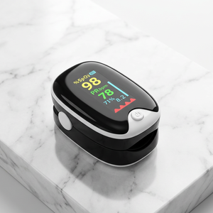 Oxymètre de pouls au doigt, moniteur d'oxygène sanguin, moniteur de fréquence cardiaque, oxymètre OLED/TFT - Product Image 6