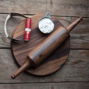 Ensemble d'outils de cuisine indienne en bois de qualité supérieure 100% connu sous le nom de chakla belan - Product Image 3