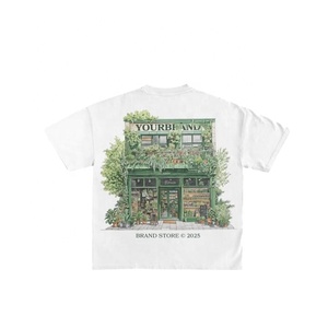 เสื้อยืดโอเวอร์ไซส์สำหรับผู้หญิงพิมพ์ลายออกแบบได้ตามที่ต้องการ | บริการ OEM - Product Image 5
