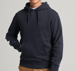 Sweat à capuche pour homme en molleton de coton d'hiver avec broderie 3D, style streetwear, multi-poches, manches longues, surdimensionné, fermeture éclair - Product Image 2