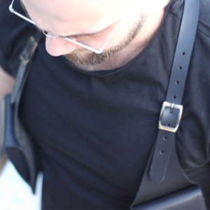 กระเป๋าหนัง PU ทำมือ ราคาถูกจากโรงงาน ใช้ได้ทุกฤดู แบบสองช่อง สำหรับผู้ชาย/ผู้หญิง แฟชั่น - Product Image 2