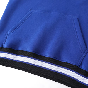 Sudadera Unisex de Forro Polar Azul Phi Beta Sigma, Lavado Ácido, Sin Forro, Cuello Redondo, Cuello Acanalado, Bordado 3D Universitario OEM - Product Image 4