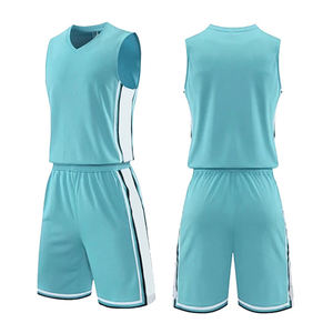 Tenues de basketball respirantes et antibactériennes 100 % polyester, dernière conception, très demandées, pour adultes, grandes tailles, vêtements d'entraînement - Product Image 6