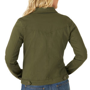 Chaqueta vaquera de nuevo diseño para mujer, chaqueta vaquera personalizada para exteriores, mejor venta, precio al por mayor, Chaquetas vaqueras para mujer - Product Image 2