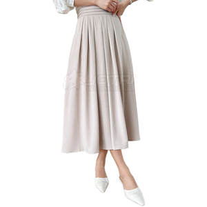 Falda de algodón de moda para mujer Precio al por mayor 2025 Falda de algodón de la mejor calidad para mujer en Moq bajo - Product Image 1