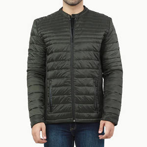 Chaqueta Acolchada de Invierno para Hombre, Personalizada al por Mayor, Impermeable, Cortavientos, Transpirable, Ecológica, con Capucha y Cuello Alto - Product Image 6