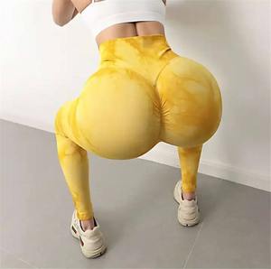 Sexy Yoga Pants Women <b>Leggings</b> For Fitness <b>Nylon</b> High Waist Long Pants Women Hip Push Up Tights Women Gym Clothing - Product Image 4