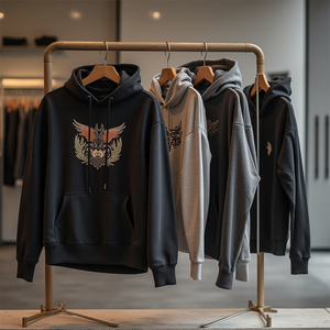 Sweat à capuche surdimensionné pour homme, sweat à capuche décontracté streetwear sans fermeture éclair, sweat à capuche pour homme, marque personnalisée, sweat à capuche d'hiver - Product Image 3