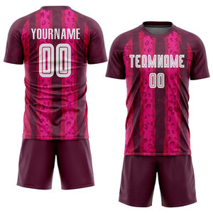 Kit de fútbol Unisex totalmente sublimado de poliéster 100%, camiseta con logotipo de diseño personalizado, conjunto de uniforme de Francia para adultos, camiseta de fútbol personalizada - Product Image 1