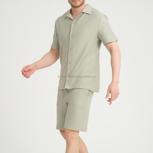 New Design Men's T-Shirt & Short <b>Set</b> Summer Casual Breathable Pakistan Made Comfortable Lightweight <b>Twin</b> <b>Set</b> at Low Price - Product Image 5