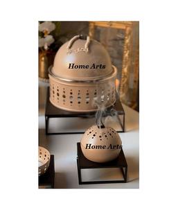 Quemador de incienso Bakhoor de madera de diseño de tendencia con quemador Mabkhara de Color verde menta de la mejor calidad de la India - Product Image 6