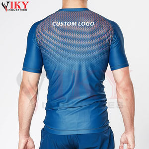 Personnalisez le rashguard de votre équipe de BJJ, impression par sublimation de haute qualité, vente en gros, Brazilian Jiu Jitsu - Product Image 2