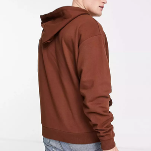 เสื้อฮู้ดดี้ผู้ชายราคาถูกสำหรับฤดูหนาว อุ่นสบาย นุ่ม ผ้าฝ้ายแท้ 100% กันลม ทันสมัย สวมใส่สบายๆ ในชีวิตประจำวัน - Product Image 4