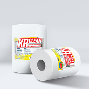 Krclean 600 feuilles de chiffons de nettoyage en microfibre séchage serviettes de conservation pour poisson Fruits cuisine et utilisation au sol - Product Image 4