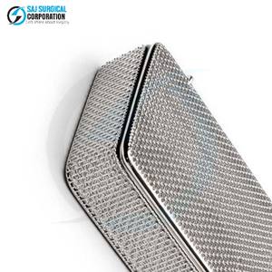 Panier en maille fine avec couvercle, panier médical en acier inoxydable haute performance manuel pour cliniques, hôpitaux et laboratoires - Product Image 6