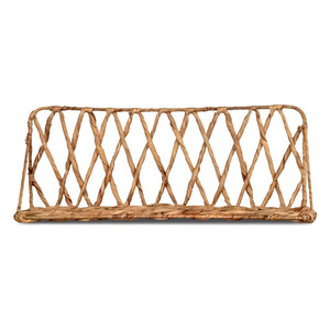 ชั้นวางหนังสือติดผนังทำจากผักตบชวาสำหรับจัดเก็บในบ้าน - Product Image 2