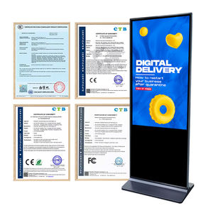 Support au sol 4K Pantallas Para Publicidad Écran tactile capacitif Kiosque à écran tactile numérique en libre-service pour centre commercial - Product Image 5