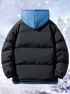 Chaqueta acolchada de Spandex de poliéster de talla grande de alta calidad, ropa de invierno impermeable y transpirable con estilo de moda bordado - Product Image 2