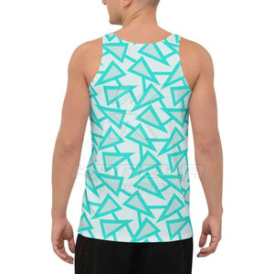 Gym Wear Men <b>Tank</b> <b>Top</b> Polyester/Cotton Breathable Quick Dry High Quality Latest Design Made in Pakistan Kaneka <b>Sports</b> - Product Image 4