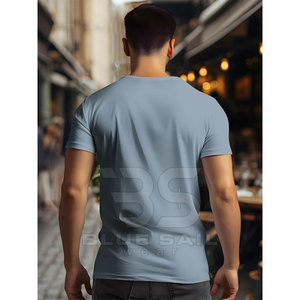 Camiseta de Cuello Redondo para Hombre, Estampada, Informal, con Tela Suave al Tacto, para un Look Urbano Moderno, Camiseta de Cuello Redondo para Hombre a la Moda - Product Image 5