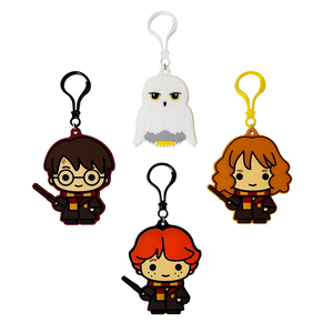 Porte-clés en silicone caoutchouté personnalisables OEM/ODM, motif dessin animé, vente directe usine, support de pince à cheveux et de traceur - Product Image 2