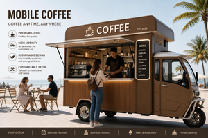 Solución Integral: Camión de Comida Eléctrico Móvil Personalizable con Equipamiento Comercial para Horchata, Helados y Comida Rápida, Uso en Exteriores - Product Image 2