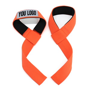 Correas de Tobillo Resistentes de Neopreno y Elásticas, Correas de Levantamiento Acolchadas de Algodón con Costuras para Soporte en Ejercicios de Levantamiento de Pesas - Product Image 4