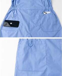 Overol de Trabajo Unisex Antiestático de Algodón de Manga Corta para Mecánicos, Traje de Trabajo Transpirable de Verano, Antiarrugas y de Secado Rápido - Product Image 6