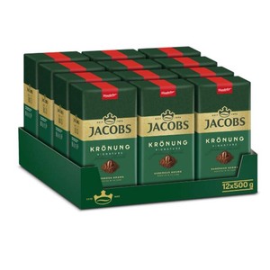 Café molido Jacobs Kronung de la mejor calidad, 250g, rico aroma, sabor suave, tostado Premium para el hogar, la Oficina y el café - Product Image 2