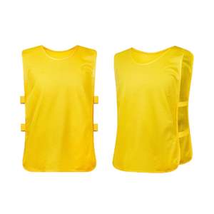 Pinnies de sport en maille légère pour l'entraînement Gilets de mêlée personnalisés pour les jeux d'équipe pour enfants et adultes dans des options colorées - Product Image 6