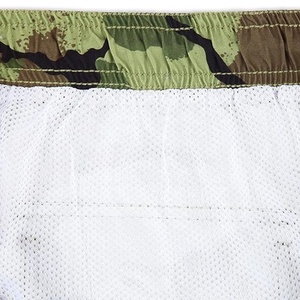 Meilleure vente Short de bain pour homme personnalisé maillot de bain de plage avec décoration à glissière vente en gros uniforme tactique Camouflage - Product Image 5
