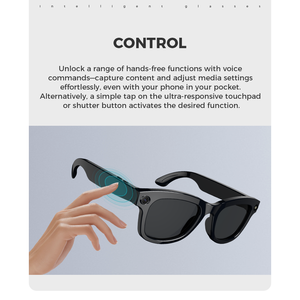 Gafas Inteligentes con IA de 800W Píxeles, Traducción de Fotos, Reconocimiento de Objetos, Control por Aplicación, Resistentes al Agua IP67 - Product Image 3
