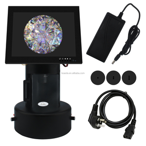 Boasta เครื่องดูไฟเพชร8นิ้วพร้อมไฟ LED เลนส์ปรับได้5-50มม. จอแสดงผล LCD เครื่องมือวัดการสังเกตไฟอัญมณี - Product Image 1