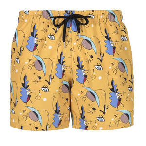 Haute qualité été séchage rapide 100% polyester taille élastique maillots de bain Shorts de plage hommes logo personnalisé conseil plage cravate teinture Shorts - Product Image 2