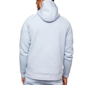 OEM Polaire Coton Broderie Slim Fit Pullover Hoodies Hommes Survêtement Ensemble Broderie Jogger 2 Pièces Hommes Survêtement Ensembles - Product Image 4