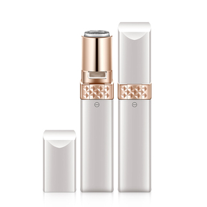 Depiladora Facial Eléctrica para Mujer, Portátil, a Batería, Mini Afeitadora Impermeable con Diseño de Lápiz Labial, Dispositivo de Cuidado Personal - Product Image 1