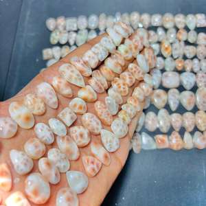 Piedra de cabujón de Thomsonita natural Hermoso jaspe rosa Proveedor mayorista de Thomsonita suelta Gemas verdes Piedra de Thomsonita - Product Image 3