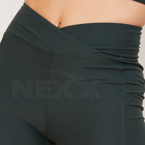 Premium Quality High Waist Yoga <b>Shorts</b> for Women Customizable Colors Logo Breathable Quick Dry Eco-Friendly Workout Fitness Wear - Product Image 5