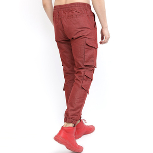 Pantalon cargo pour homme au prix le plus bas coupe confortable de longueur régulière/pantalon cargo pour homme avec fermeture à cordon de serrage personnalisée - Product Image 2