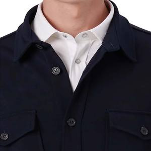 Wholesale Custom Logo <b>Men's</b> Fleece Lined <b>Flannel</b> Shirt <b>Jacket</b> for <b>Men</b> Warm Brushed Plaid Shirt <b>Jackets</b> - Product Image 3