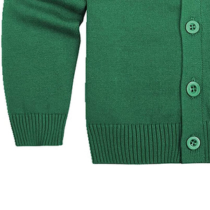 Suéter Cárdigan Escolar Personalizado de Fábrica, Hermoso Diseño de Uniforme Escolar - Product Image 5